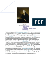 James Watt, inventor of the separate condenser
