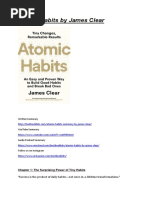 atomic habits cheat sheetpdf habits self control