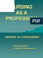 Nursing ASA Profession