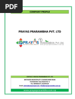 Company Profile Prayas Prarambha