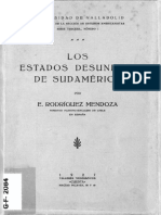 LOS Estadosdesunidos de Sudamérica: E. Rodríguez Mendoza