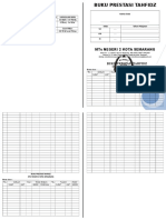 Buku Prestasi Tahfidz