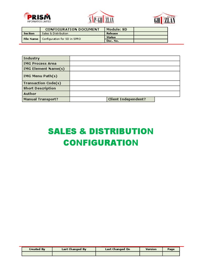 10 Configuration Template | PDF