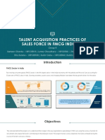 Talent Acquisition Practices of Sales Force in FMCG Industry
