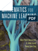 Mathematics For Machine Learning