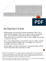 Flow Measurements