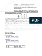 Programación lineal para maximizar beneficios de producción de tres variedades