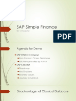 SAP Simple Finance-Unit1
