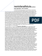 Parks Classification of Anal Fistulas | PDF | Rectum | Gastroenterology