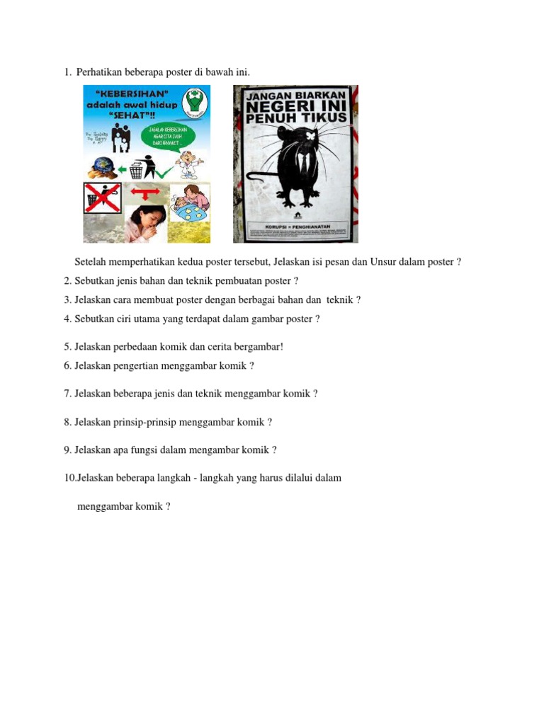 Soal Seni Budaya Kelas 8