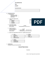 Formulir Pemeriksaan Kesehatan