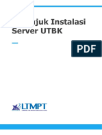 Petunjuk Instalasi Server UTBK