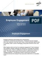 Employee Engagement Survey: Gallup Questions August 20, 2012