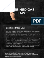 Combined Gas Law