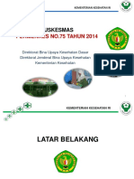 Permenkes 75 Th 2014 tetang Puskesmas_2.ppt