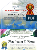 Certificates