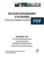 Healthcare Waste Management in the Philippines