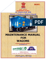 Draft Maintenance Manual For Wagons