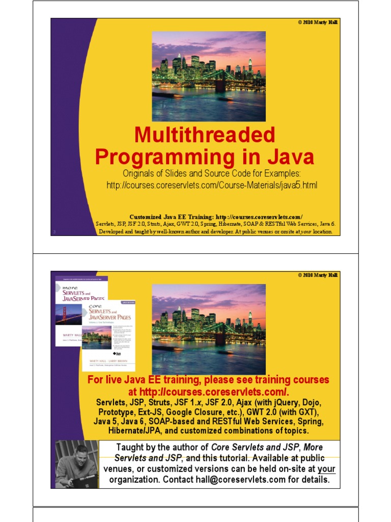 14 Multi Threaded Programming | PDF