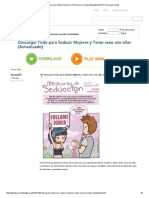 Descargar Todo para Seducir Mujeres y Tener Sexo Con Ellas Actualizado PDF Descargar Gratis PDF