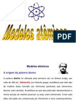 Modelos Atômicos - Luís Fernando