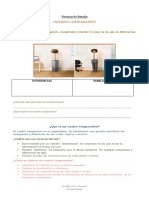 Cuadro comparativo entre sociedades preindustriales e industriales