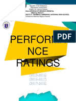 Coverpage For Performance Ratings