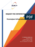 Request For Information (Rfi) Peremajaan Infrastruktur Billing PDF