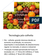 Tecnologia Pós-Colheita de Frutas e Hortaliças1