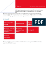 MCT Enrollment and Renewal Quick Reference Guide