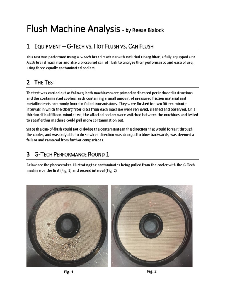 ATF Cooler Line Flush Machine Review PDF Mechanical Engineering