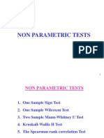 Nonparametric Tests Guide