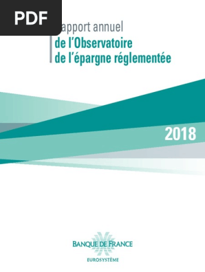 Rapport Observatoire De L Epargne Reglementee 2018 Euro Rapport Observatoire De L Epargne Reglementee 2018 Euro