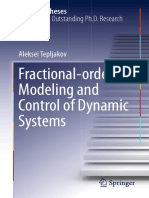 (Springer Theses) Aleksei Tepljakov (Auth.) - Fractional-Order Modeling and Control of Dynamic Systems-Springer International Publishing (2017)