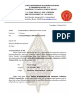Invitation Letter Delegasi LKMM Nas 2014