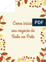 Bolo No Pote