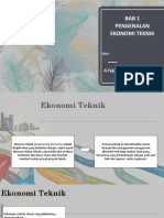 Ekonomi Teknik