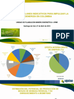 Estrategias Colombia bioenergía impulsar