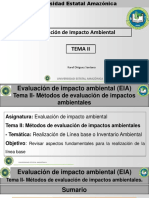 Evaluación de Impacto Ambiental: Universidad Estatal Amazónica