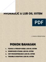 Lub Oil & Hydroulic Oil System