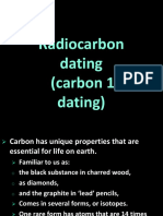 Radiocarbon Dating (Carbon 14 Dating)