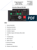 BW-800 Instruction Manual