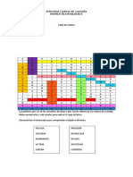 Actividad Cadena de Custodia Sopa de Letras