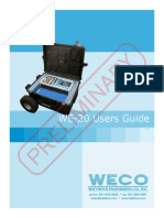 Model WE20 Manual