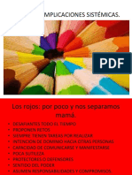 Colores e Implicaciones Sistematicas