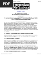 La Terapia Con La Familia. Un Encuentro Con Maurizio Andolfi - Por Emilio Ricci