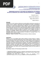 Obesidade Na Escola- Avaliação Do Percentual de Gordura Na Escola Municipal de Vitória Com Adolecentes de 11 a 15 Anos de Idade