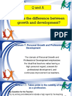 Qanda: What Is The Difference Between Growth and Development?