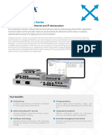 FSP 150-GE100Pro Series: Programmable Carrier Ethernet and IP Demarcation
