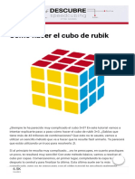 Aprende A Resolver El Cubo de Rubik 3x3 Con El MÉTODO MÁS SENCILLO